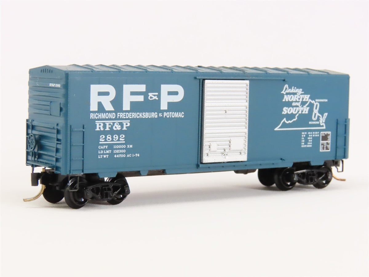 N Micro-Trains MTL 24290 RFP Richmond Fredericksburg &amp; Pontiac 40&#39; Boxcar #2892