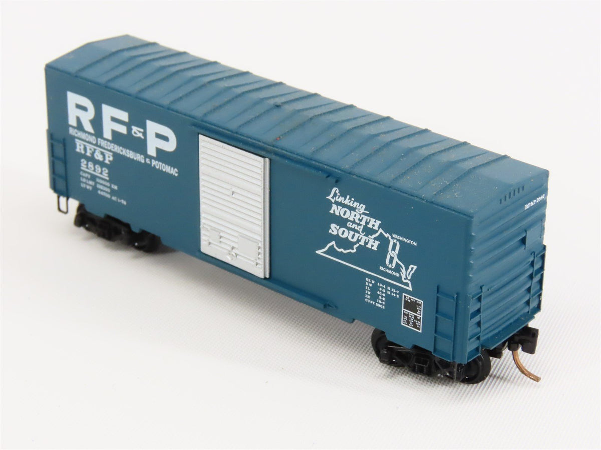 N Micro-Trains MTL 24290 RFP Richmond Fredericksburg &amp; Pontiac 40&#39; Boxcar #2892