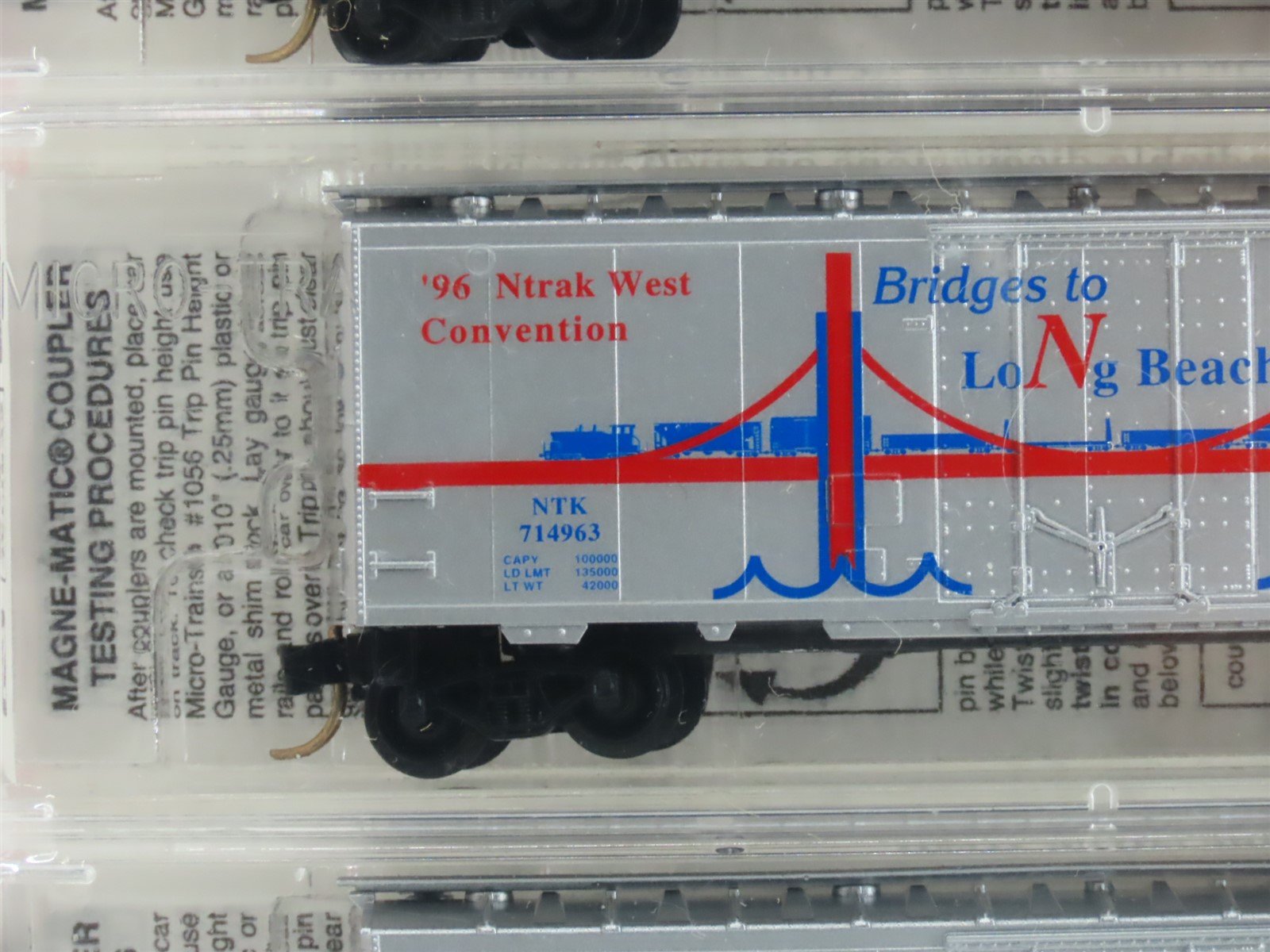 N Micro-Trains MTL NTK Ntrak '96 