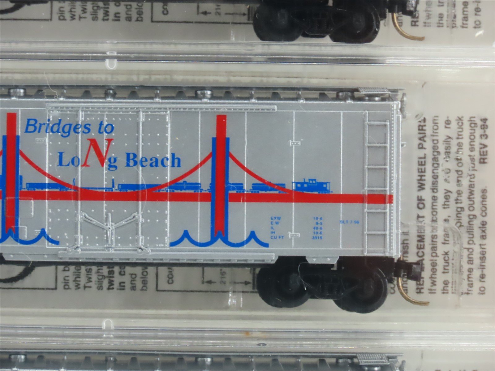 N Micro-Trains MTL NTK Ntrak '96 