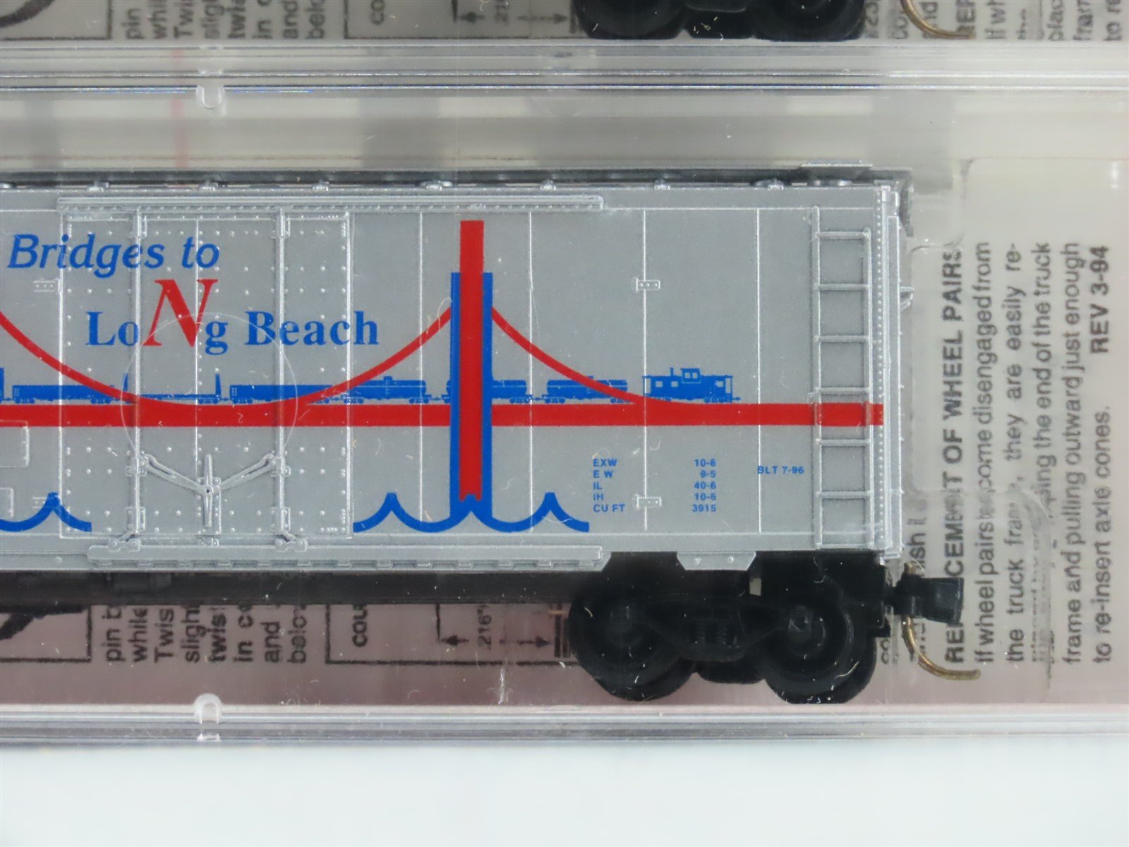 N Micro-Trains MTL NTK Ntrak '96 