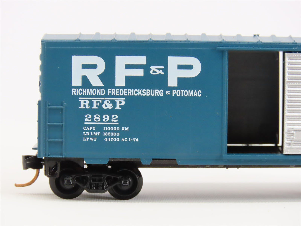 N Micro-Trains MTL 24290 RFP Richmond Fredericksburg &amp; Pontiac 40&#39; Boxcar #2892