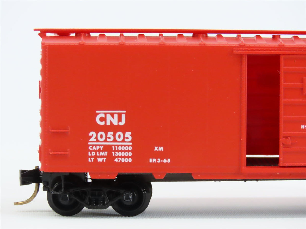 N Scale Micro-Trains MTL 20196 CNJ Jersey Central 40&#39; Standard Boxcar #20505