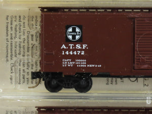 N Kadee Micro-Trains MTL 20022 ATSF Santa Fe Streamliner Box Car 5-Pack Sealed