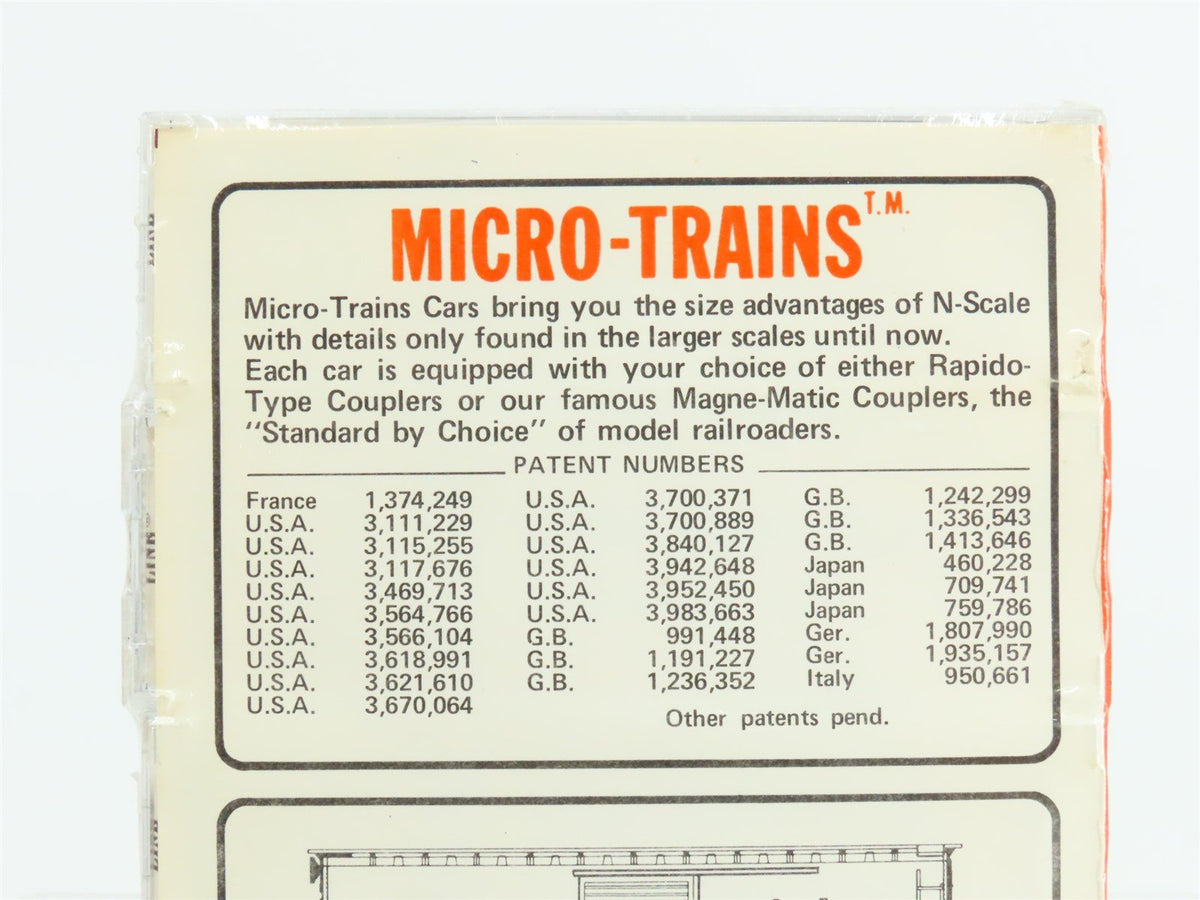 N Kadee Micro-Trains MTL 20022 ATSF Santa Fe Streamliner Box Car 5-Pack Sealed