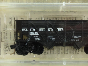 N Kadee Micro-Trains MTL 57082 B&O Baltimore & Ohio 2-Bay Hopper 5-Pack Sealed