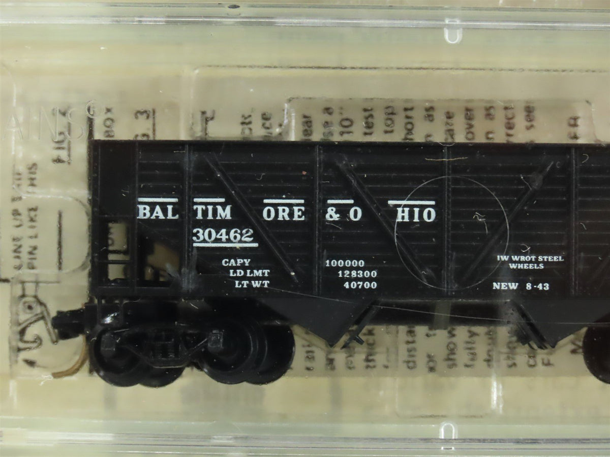 N Kadee Micro-Trains MTL 57082 B&amp;O Baltimore &amp; Ohio 2-Bay Hopper 5-Pack Sealed