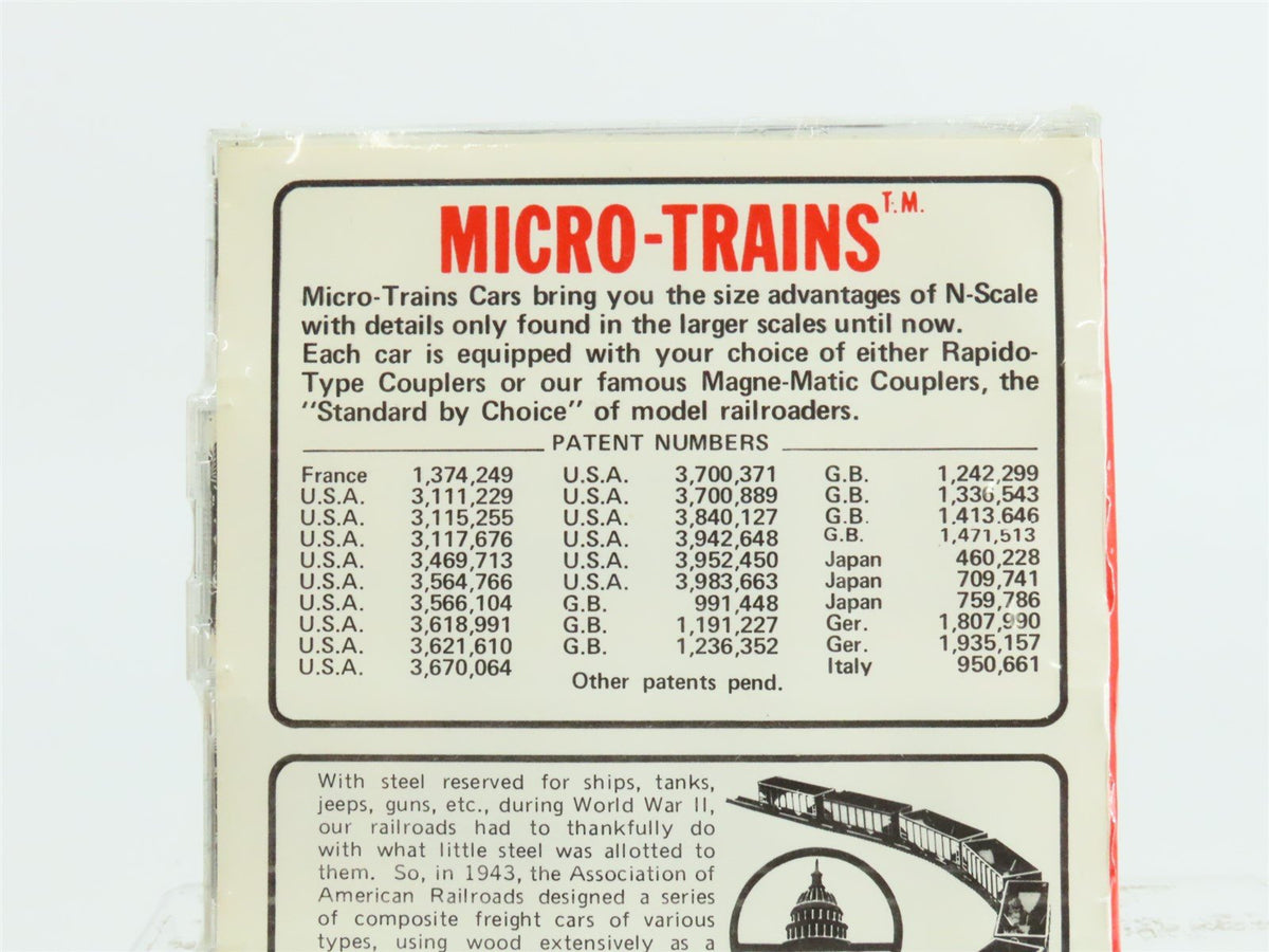 N Kadee Micro-Trains MTL 57082 B&amp;O Baltimore &amp; Ohio 2-Bay Hopper 5-Pack Sealed