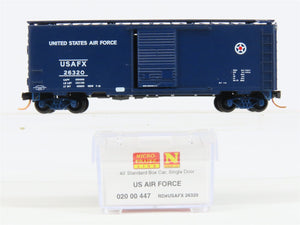 N Micro-Trains MTL 02000447 USAFX United States Air Force 40' Boxcar #26320