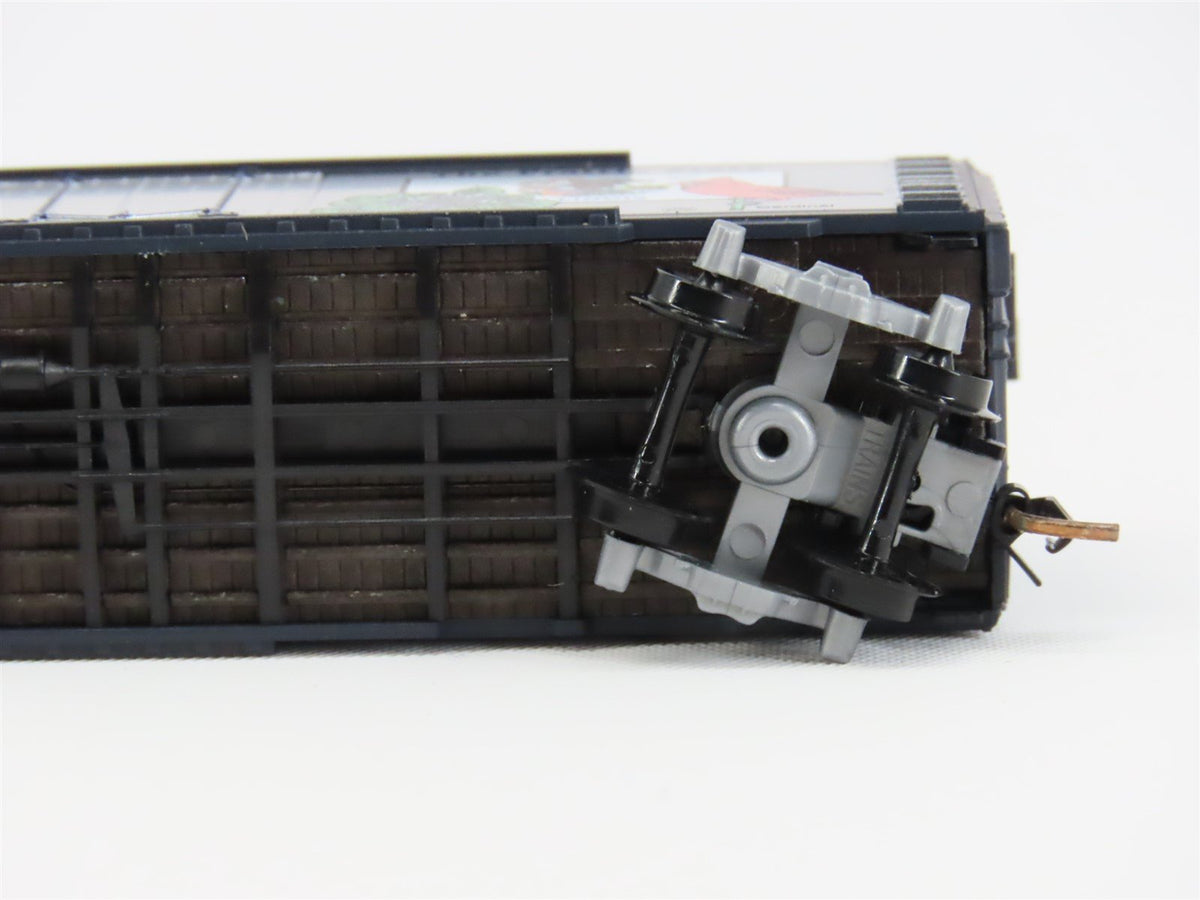 N Micro-Trains MTL 21320 IL Illinois State 40&#39; Standard Plug Door Boxcar #1818