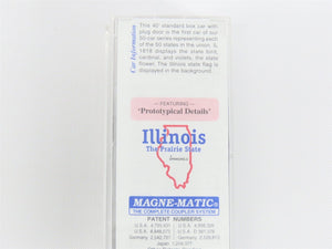 N Micro-Trains MTL 21320 IL Illinois State 40' Standard Plug Door Boxcar #1818