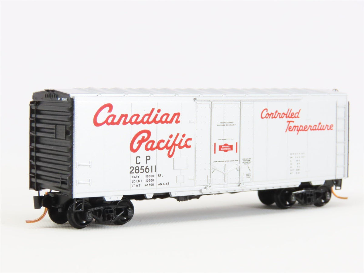 N Micro-Trains MTL 07400040 CP Canadian Pacific 40&#39; Plug Door Boxcar #285611