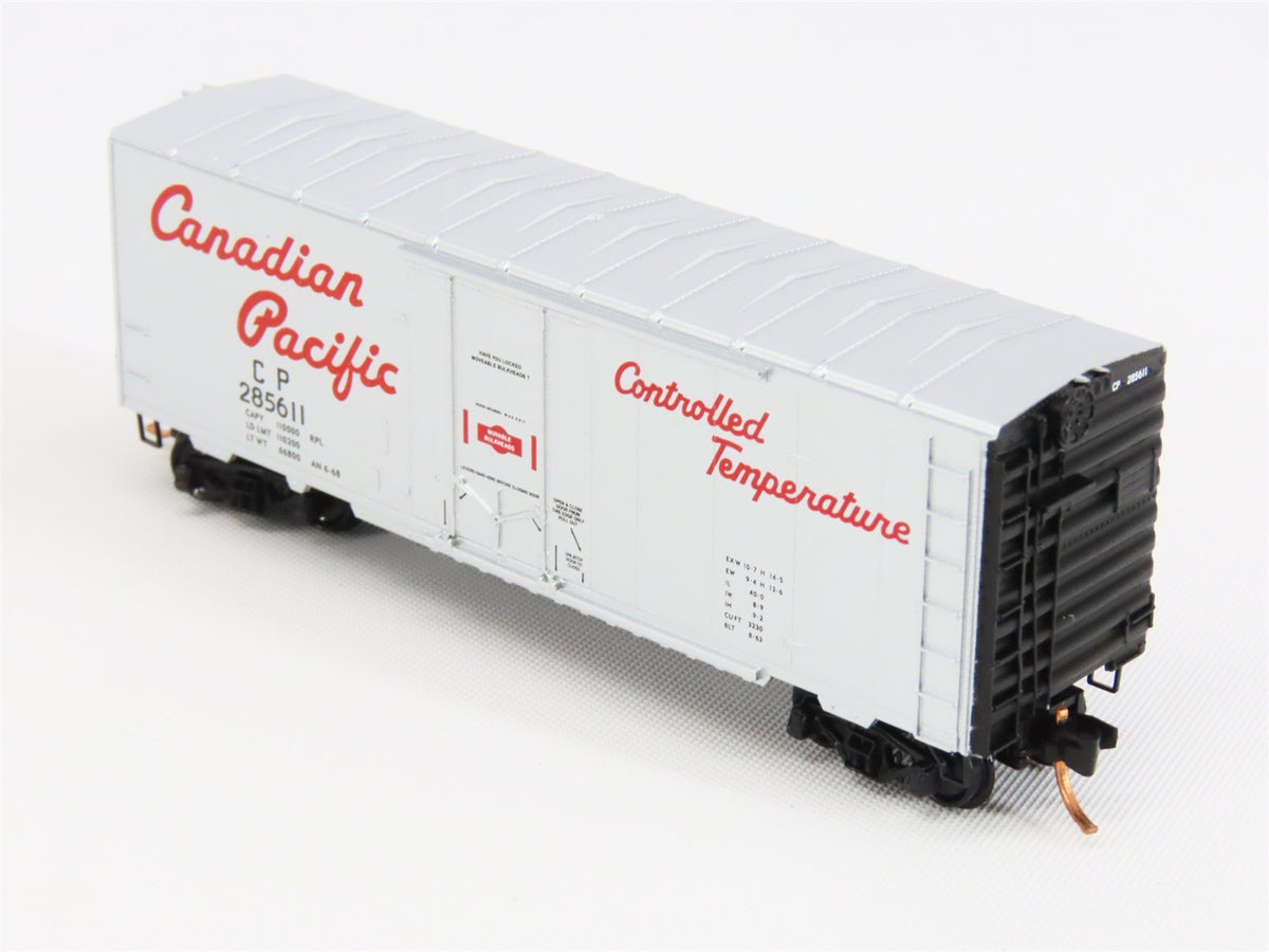 N Micro-Trains MTL 07400040 CP Canadian Pacific 40&#39; Plug Door Boxcar #285611