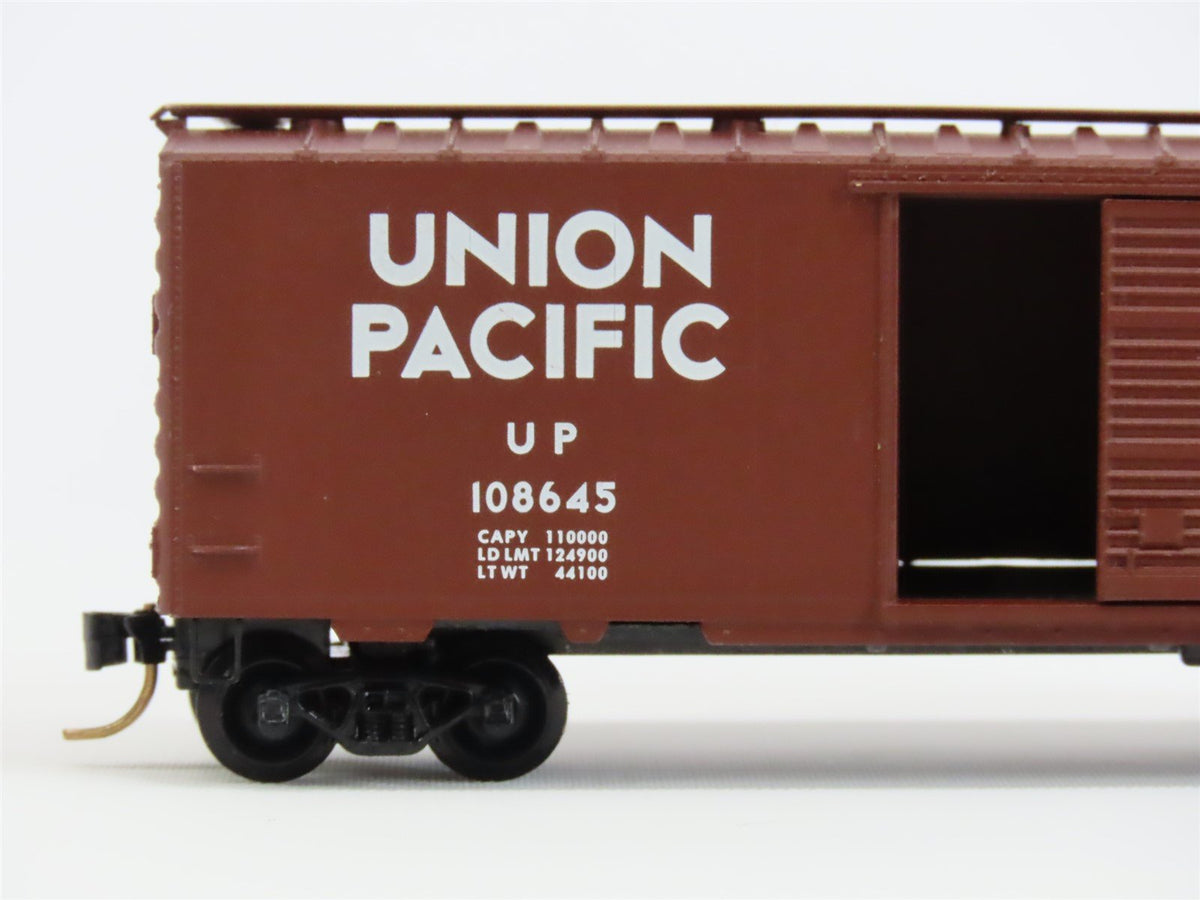 N Micro-Trains MTL UP Union Pacific 40&#39; Standard Single Door Box Car #108645