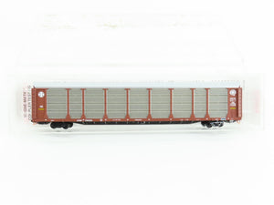 N Micro-Trains MTL 11100010 ATSF Santa Fe 89' Tri-Level Closed Auto Rack #700394