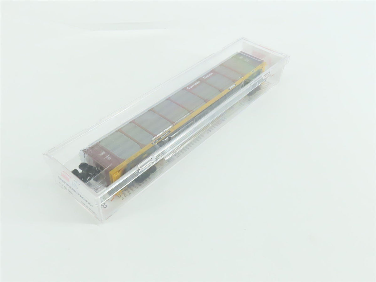 N Scale Micro-Trains MTL 1110082 ETTX SP 89&#39; Tri-Level Closed Auto Rack #854254