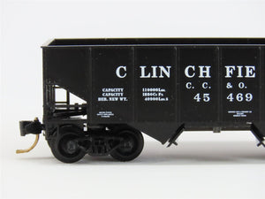 N MicroTrains MTL/Kadee 56190 CRR Clinchfield 33' 2-Bay Hopper Car #45469