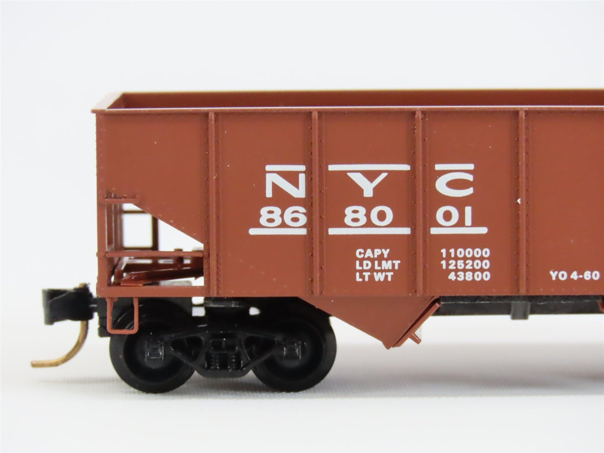 N Micro-Trains MTL/Kadee 56170 NYC Railway 33&#39; 2-Bay Hopper Car #868001