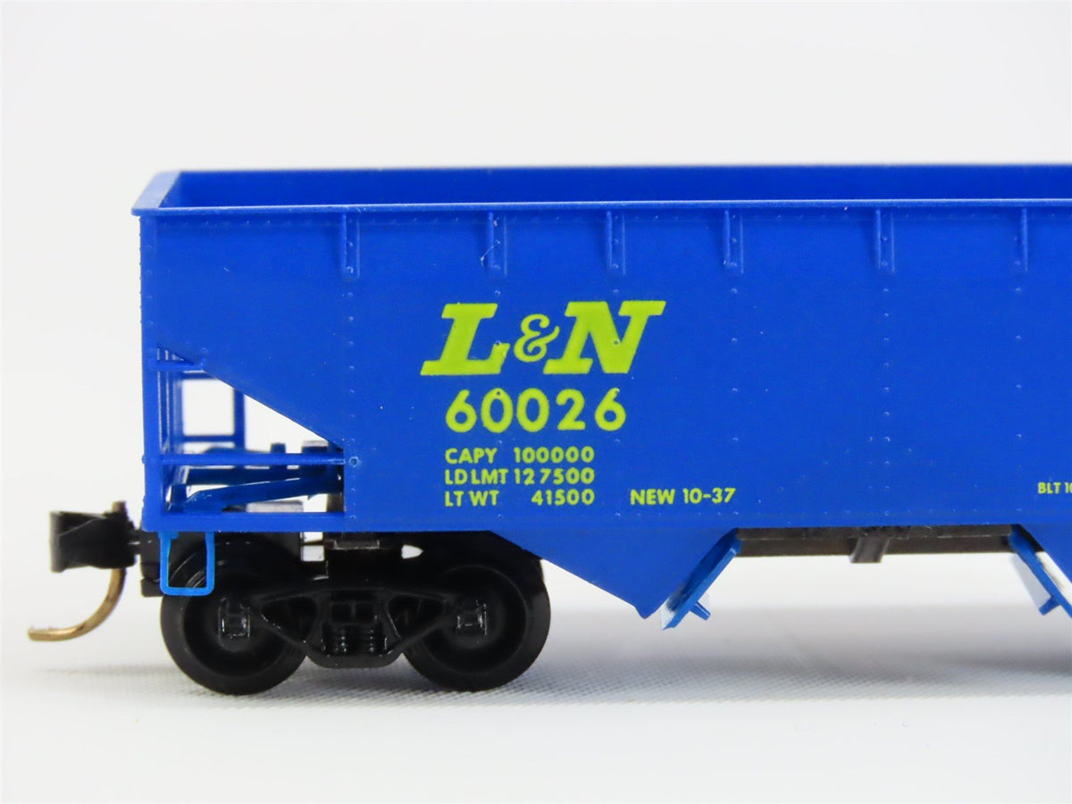 N Scale Micro-Trains MTL 55070 L&amp;N Louisville &amp; Nashville 2-Bay Hopper #60026