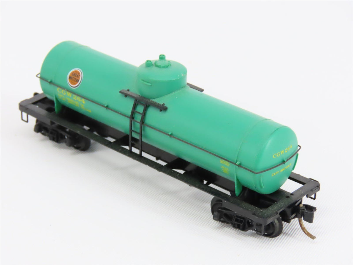 N Micro-Trains MTL 65310 CGW Chicago Great Western 39&#39; Single Dome Tankcar #264