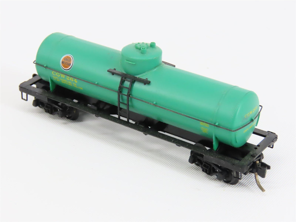 N Micro-Trains MTL 65310 CGW Chicago Great Western 39&#39; Single Dome Tankcar #264