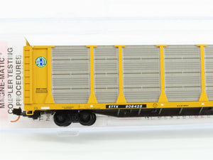 N Micro-Trains MTL 11100102 BNSF ETTX 89' Tri-Level Closed Auto Rack #908425