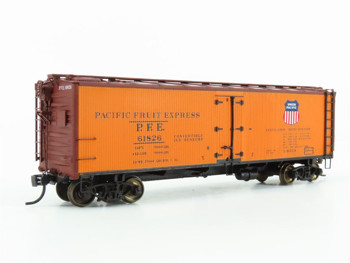 HO Scale InterMountain 47401-22 PFE Pacific Fruit Express SP Reefer #61826