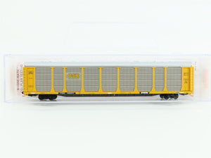 N Micro-Trains MTL 11100112 CSX TTGX 89' Tri-Level Closed Auto Rack #992071