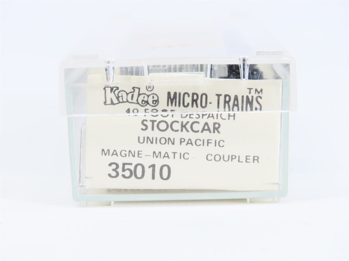 N Micro-Trains MTL/Kadee 35010 UP Union Pacific 40&#39; Despatch Stockcar #47679