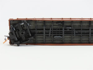 N Scale Micro-Trains MTL 45110 SOO Line 50' Fishbelly Side Flatcar #5275