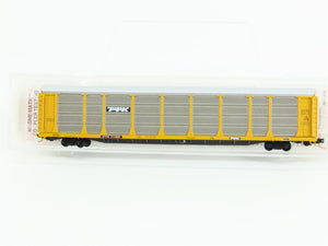 N Scale Micro-Trains MTL 11100020 TTX 89' Tri-Level Closed Auto Rack #711021