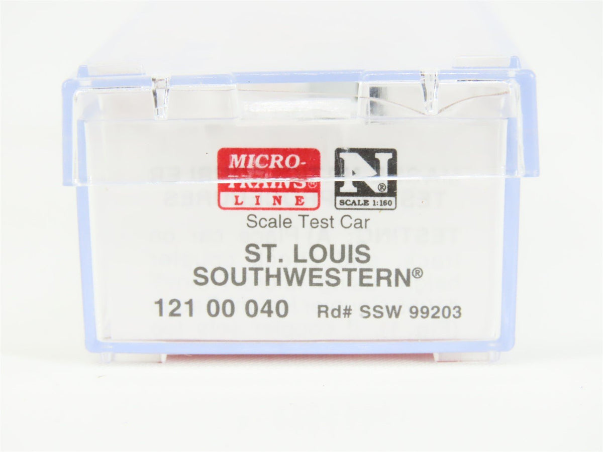 N Micro-Trains MTL 12100040 SSW St. Louis Southwestern Scale Test Car #99203