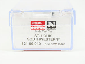 N Micro-Trains MTL 12100040 SSW St. Louis Southwestern Scale Test Car #99203