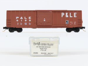 N Micro-Trains MTL/Kadee 25290 PLE Pittsburgh & Lake Erie 50' Boxcar #6189