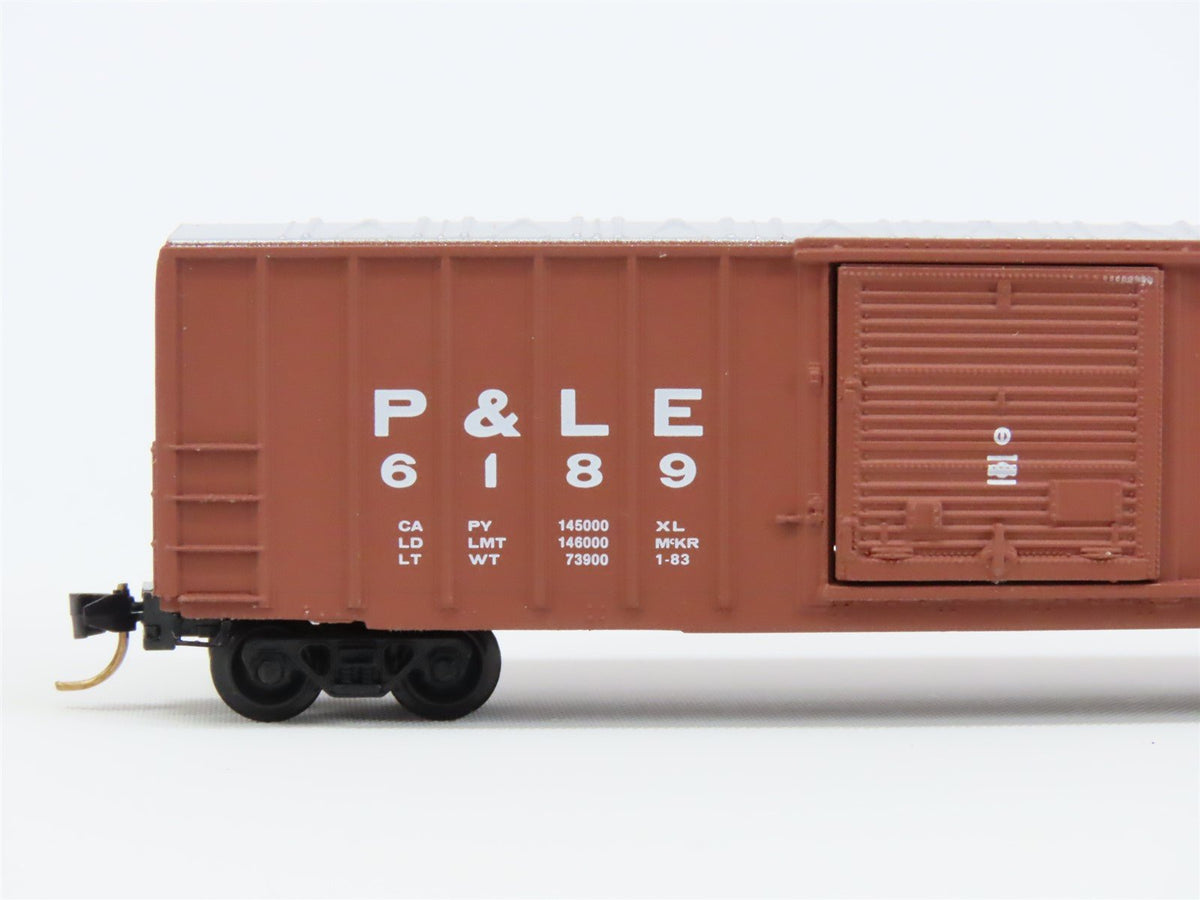 N Micro-Trains MTL/Kadee 25290 PLE Pittsburgh &amp; Lake Erie 50&#39; Boxcar #6189