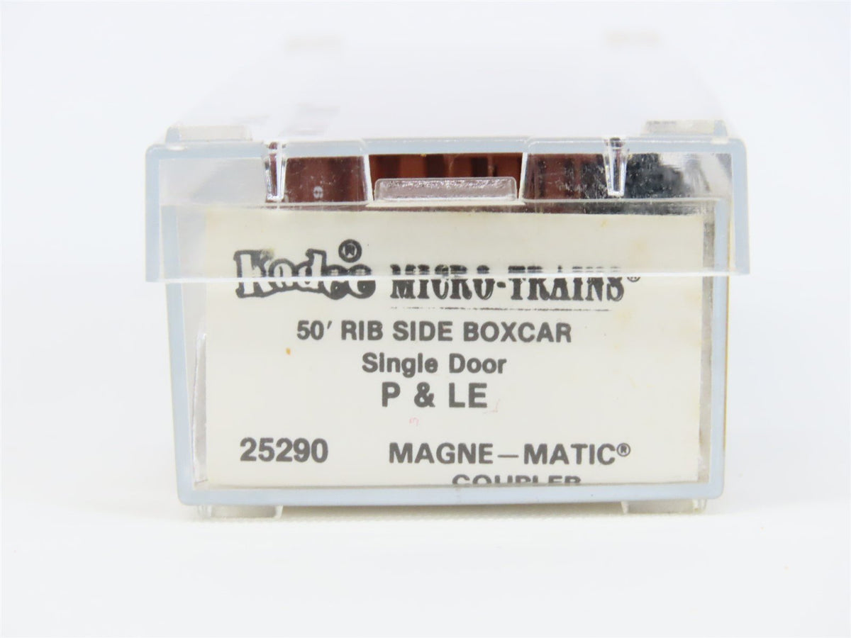 N Micro-Trains MTL/Kadee 25290 PLE Pittsburgh &amp; Lake Erie 50&#39; Boxcar #6189