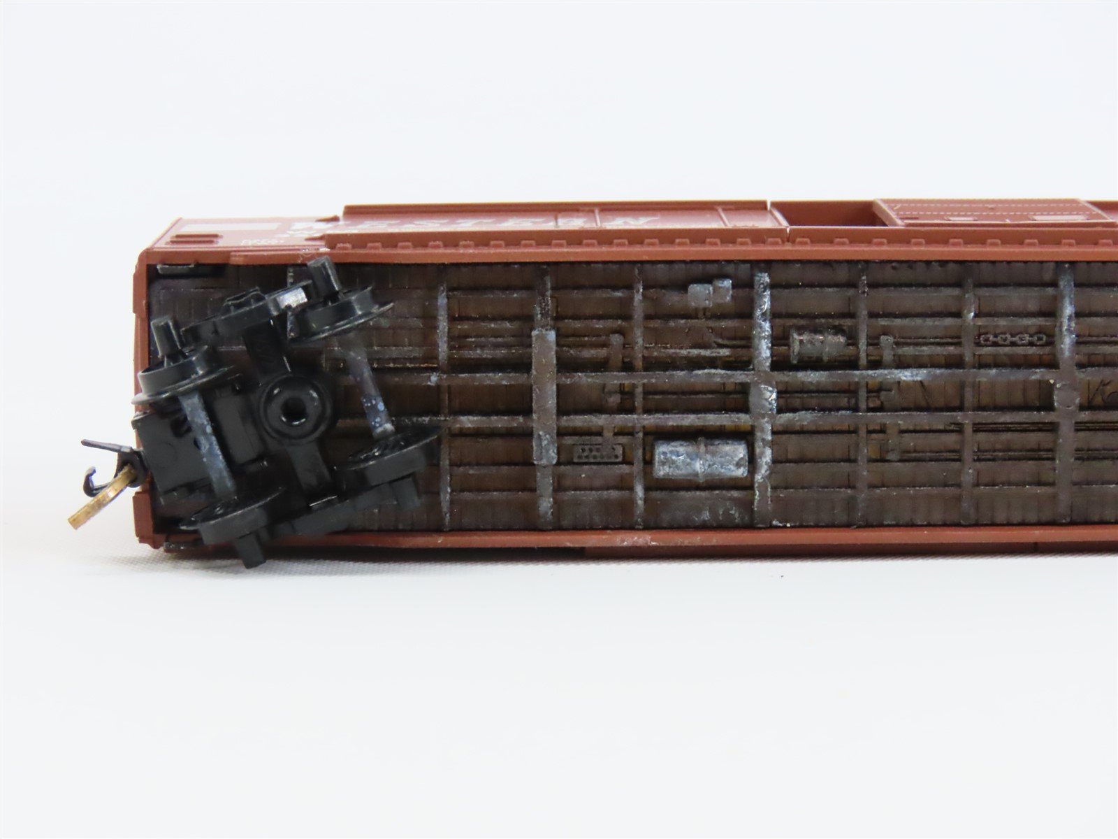 N Micro-Trains MTL/Kadee 33070 WM Western Maryland 50' Plug Door Boxcar #35007