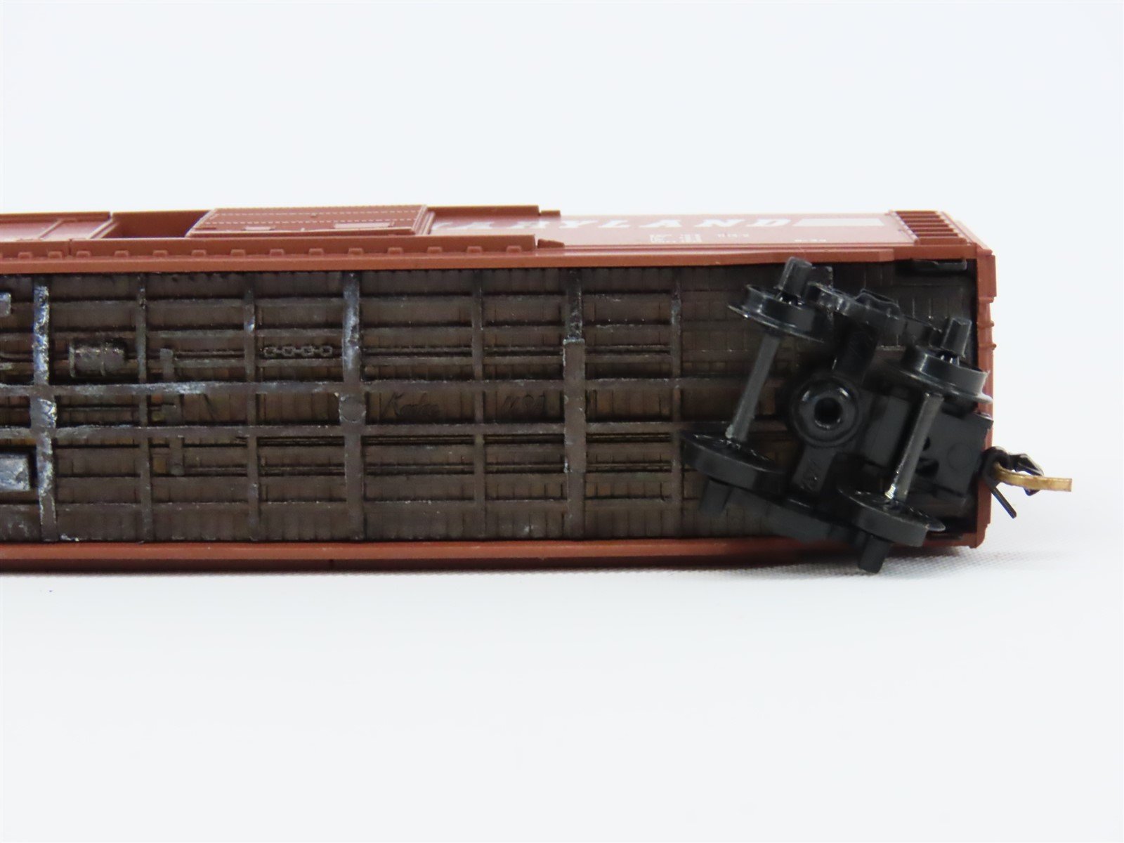 N Micro-Trains MTL/Kadee 33070 WM Western Maryland 50' Plug Door Boxcar #35007