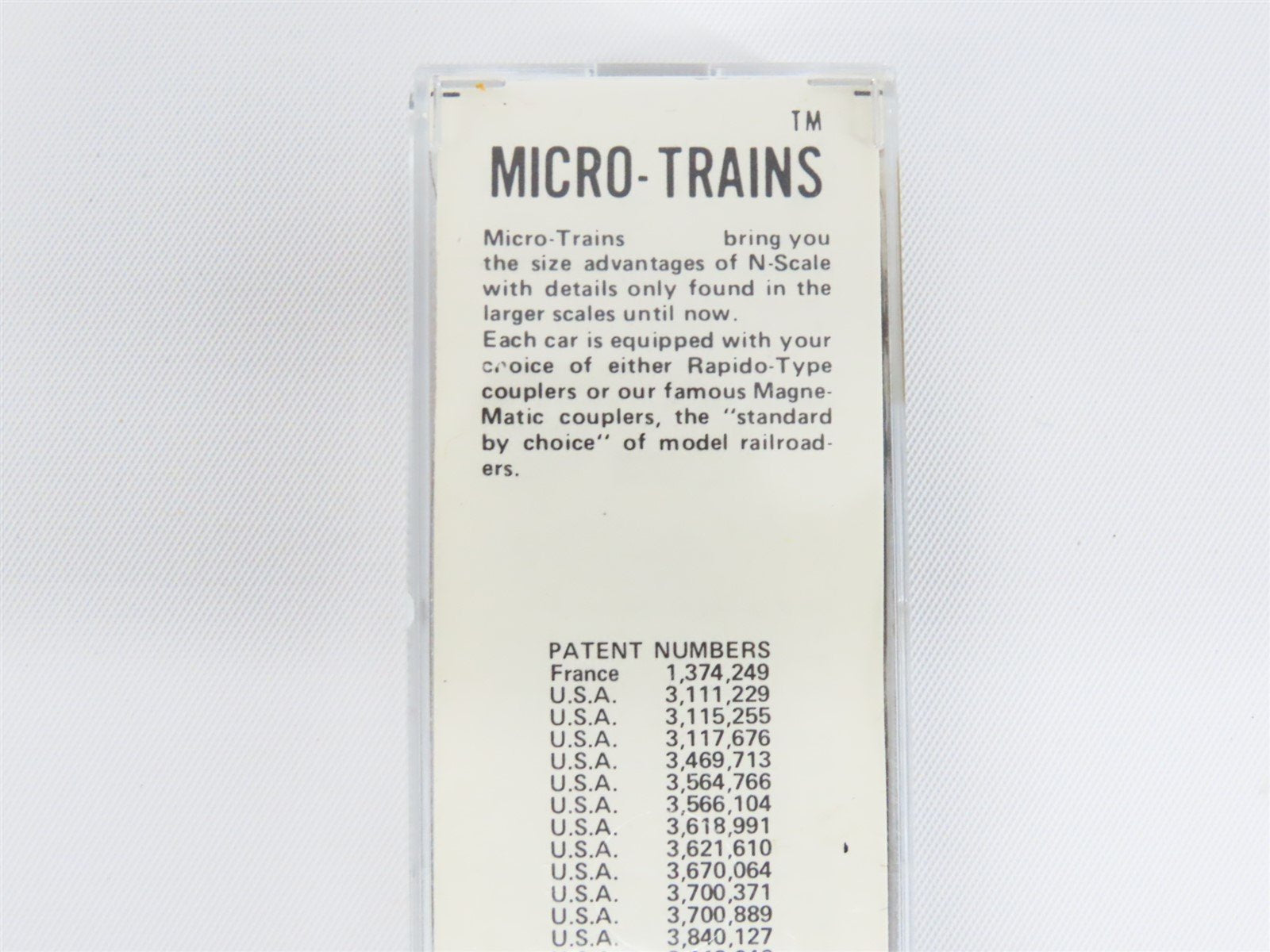 N Micro-Trains MTL/Kadee 33070 WM Western Maryland 50' Plug Door Boxcar #35007