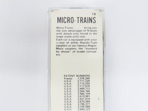 N Micro-Trains MTL/Kadee 33070 WM Western Maryland 50' Plug Door Boxcar #35007