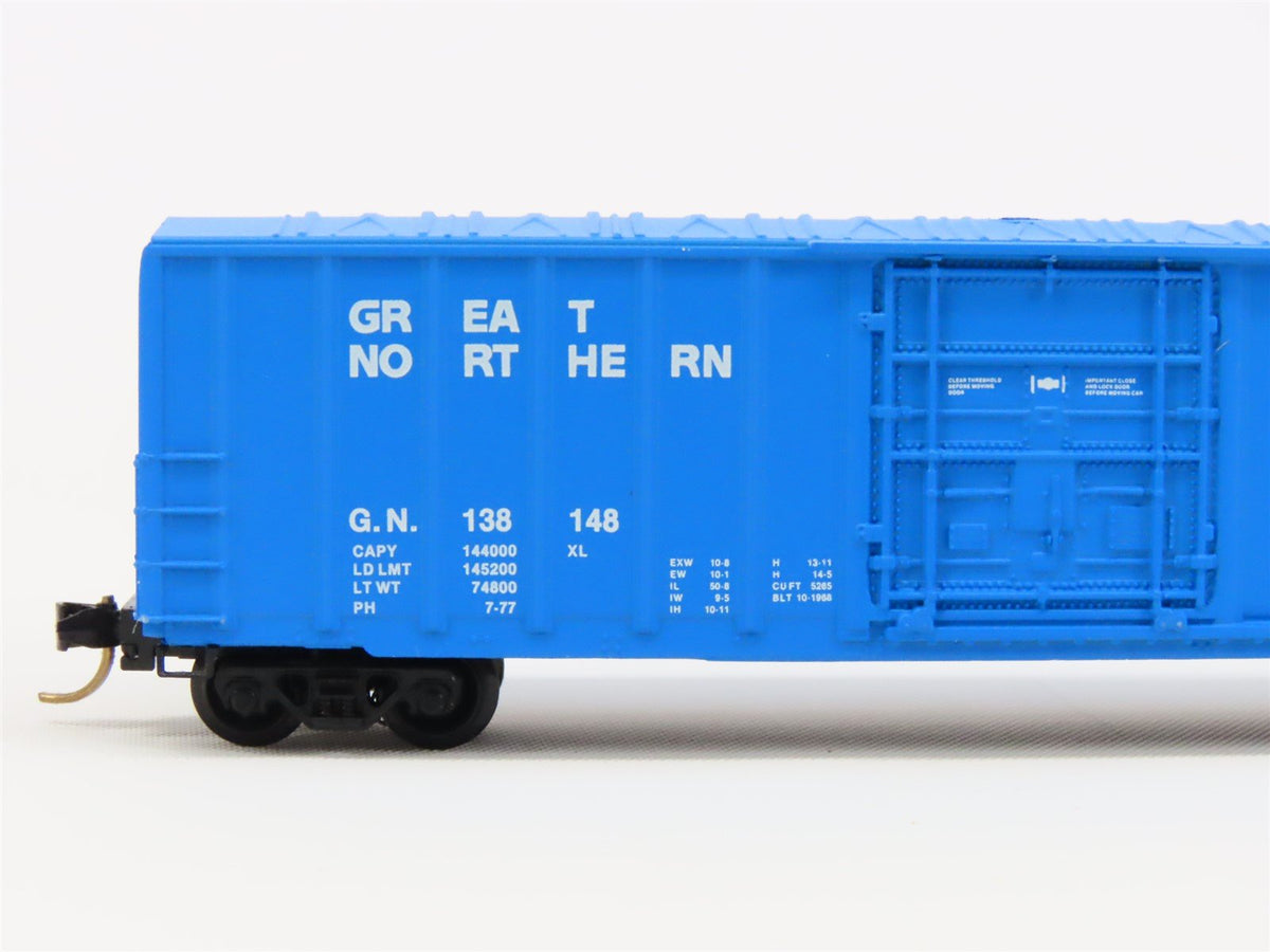 N Scale Micro-Trains MTL/Kadee 27070 GN Big Sky Blue 50&#39; Boxcar #138148