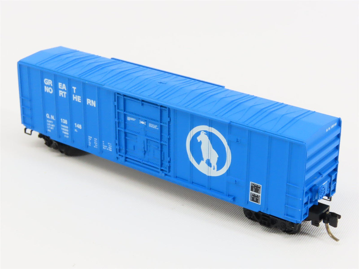 N Scale Micro-Trains MTL/Kadee 27070 GN Big Sky Blue 50&#39; Boxcar #138148