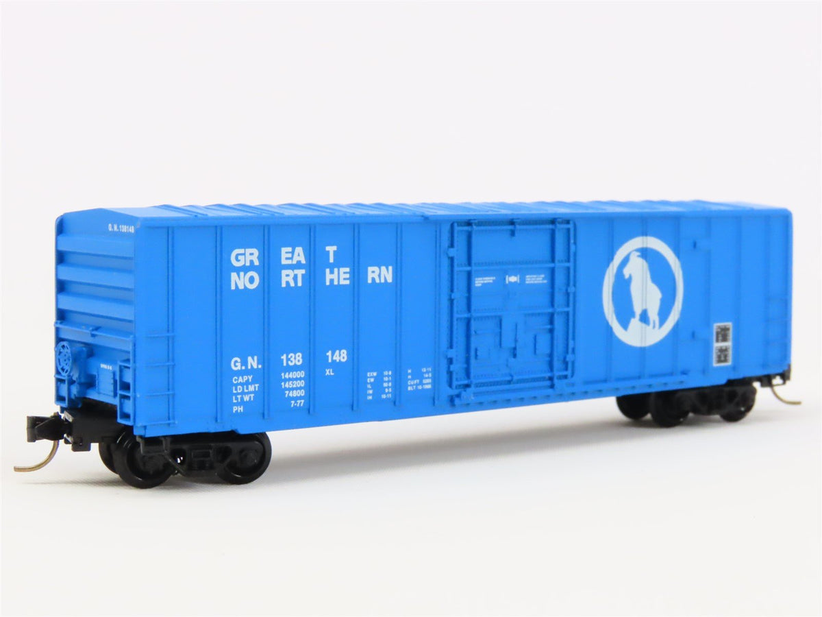 N Scale Micro-Trains MTL/Kadee 27070 GN Big Sky Blue 50&#39; Boxcar #138148