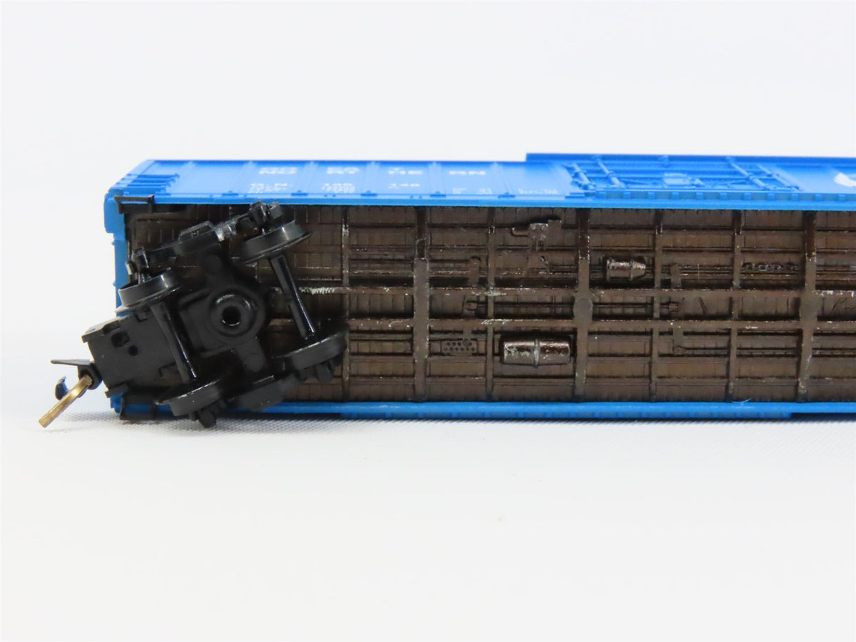 N Scale Micro-Trains MTL/Kadee 27070 GN Big Sky Blue 50&#39; Boxcar #138148