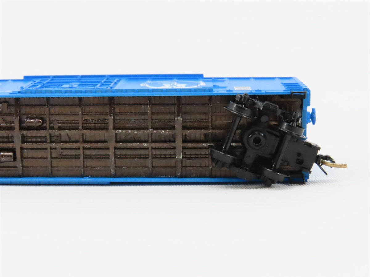 N Scale Micro-Trains MTL/Kadee 27070 GN Big Sky Blue 50&#39; Boxcar #138148