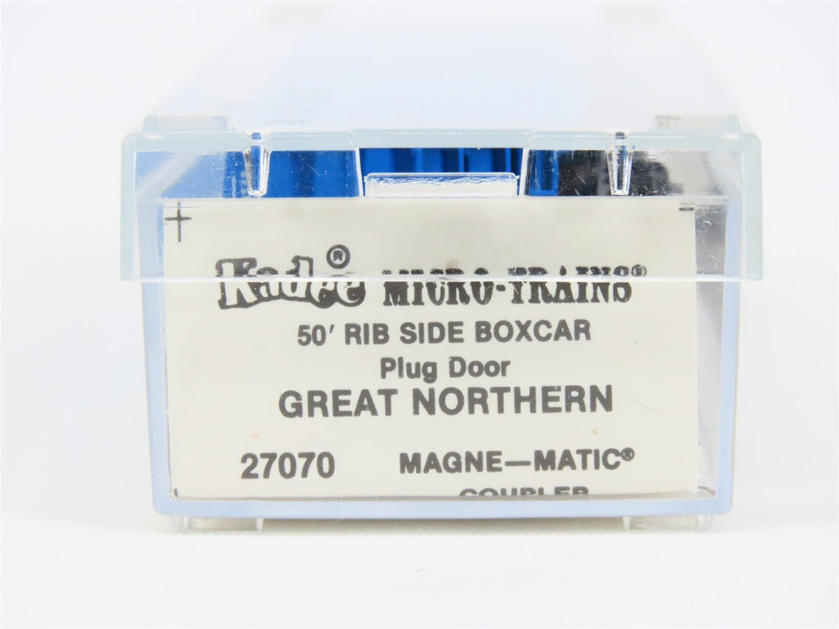 N Scale Micro-Trains MTL/Kadee 27070 GN Big Sky Blue 50&#39; Boxcar #138148