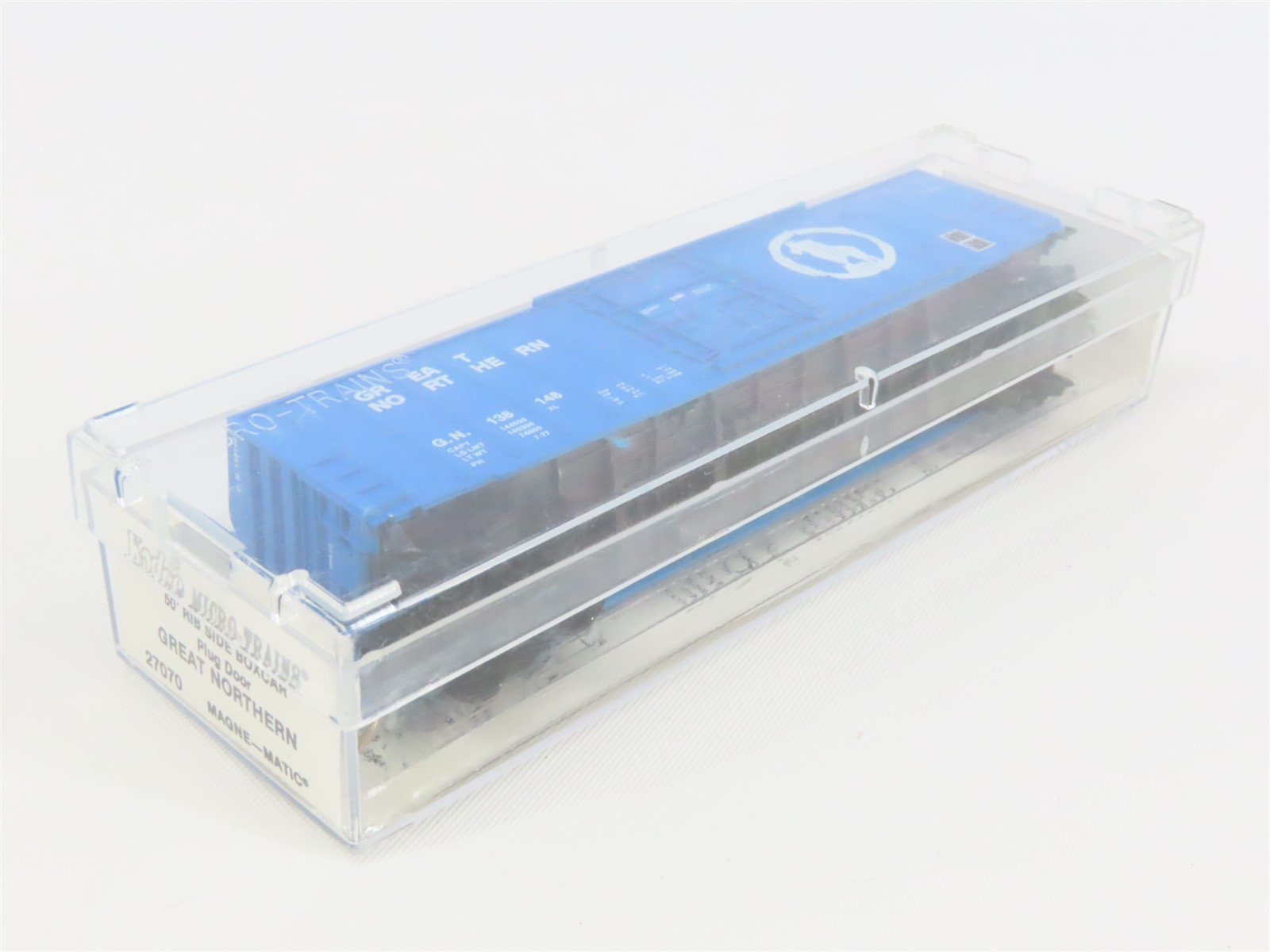 N Scale Micro-Trains MTL/Kadee 27070 GN Big Sky Blue 50' Boxcar #138148