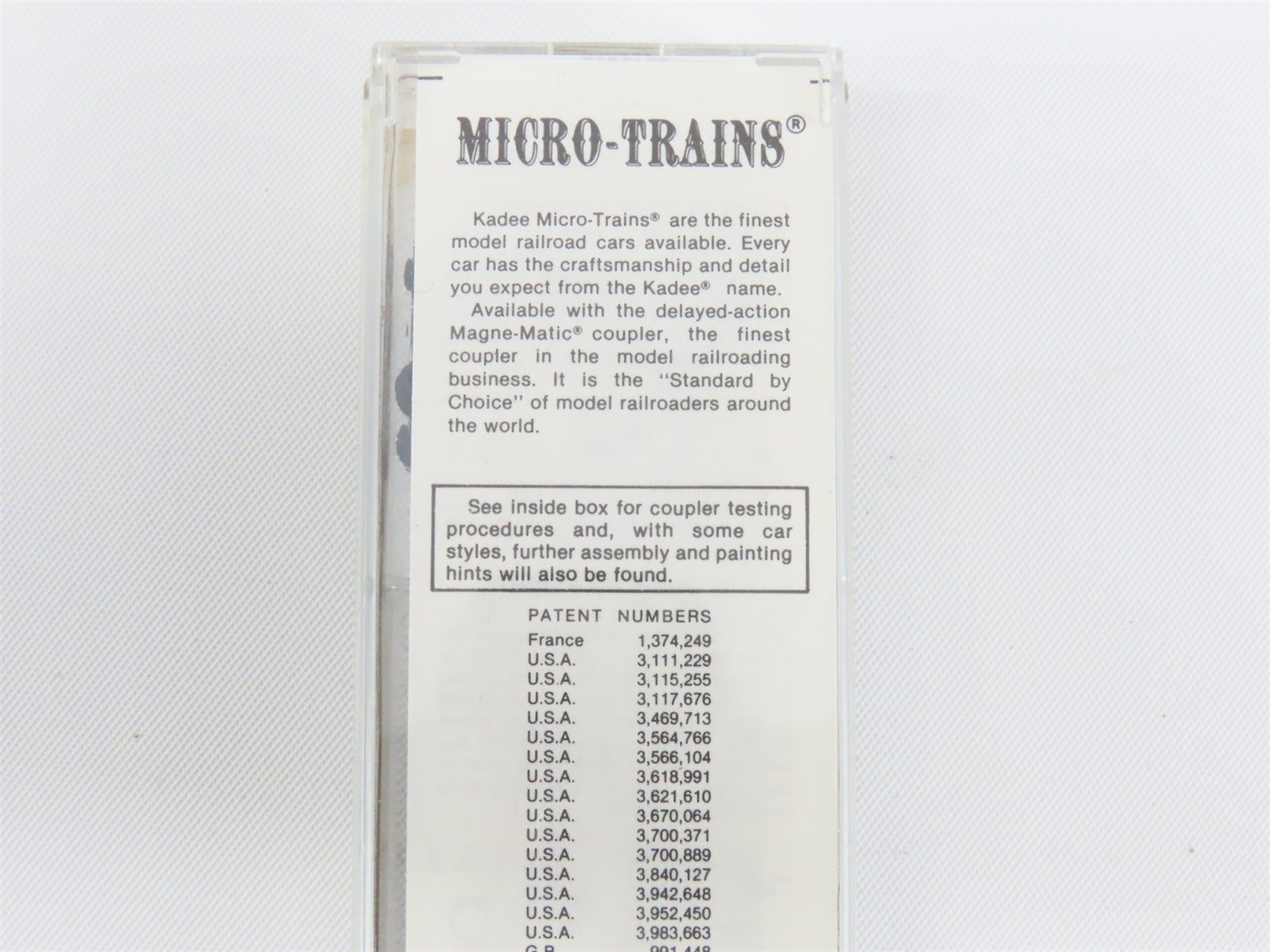 N Scale Micro-Trains MTL/Kadee 25450 VSO Valdosta Southern 50' Boxcar #6246