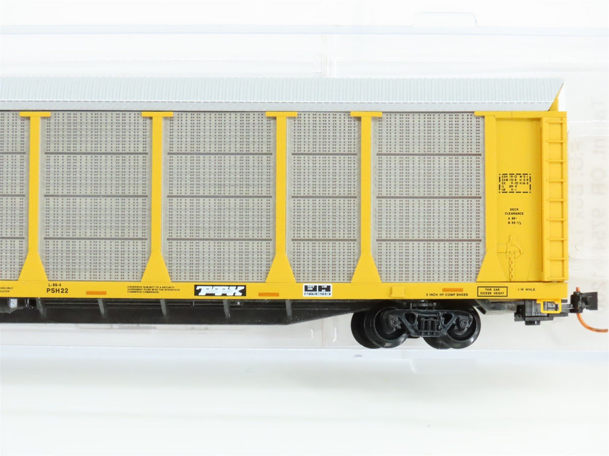 N Micro-Trains MTL 11100122 TTGX Ferromex 89&#39; Tri-Level Closed Auto Rack #992239