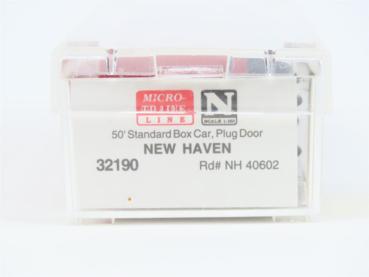 N Scale Micro-Trains MTL 32190 NH New Haven 50&#39; Standard Boxcar #40602